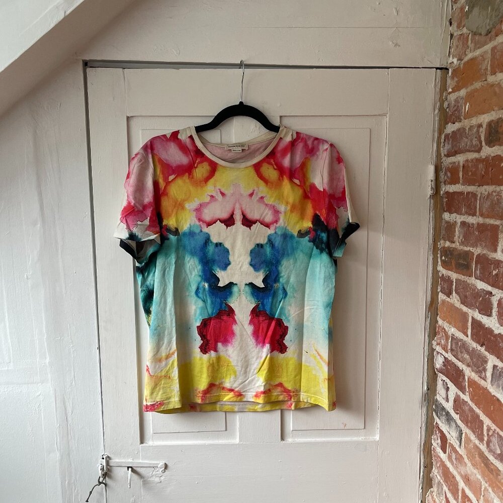 Alexander McQueen Tie Dye Tee